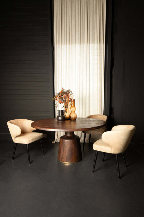 Arca veas tafel bruin-goud