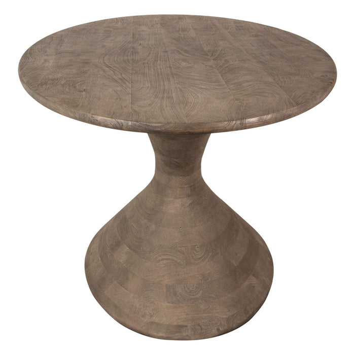Nemo Grijze mangohouten eettafel ovaal 220cm