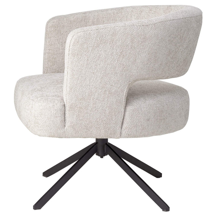 Baldr Crème eetkamerstoel legacy 15 dove grey poot
