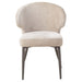 Ares Crème eetkamerstoel aphrodite 3 beige kleipoot