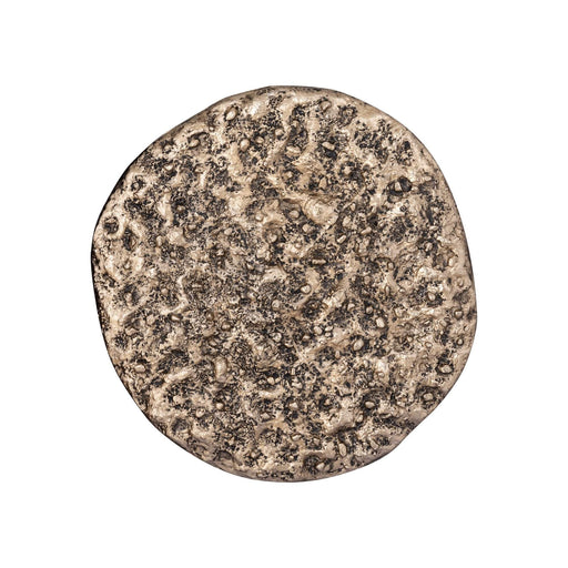 Victoire Goud gegoten alu rond ruw wandpaneel