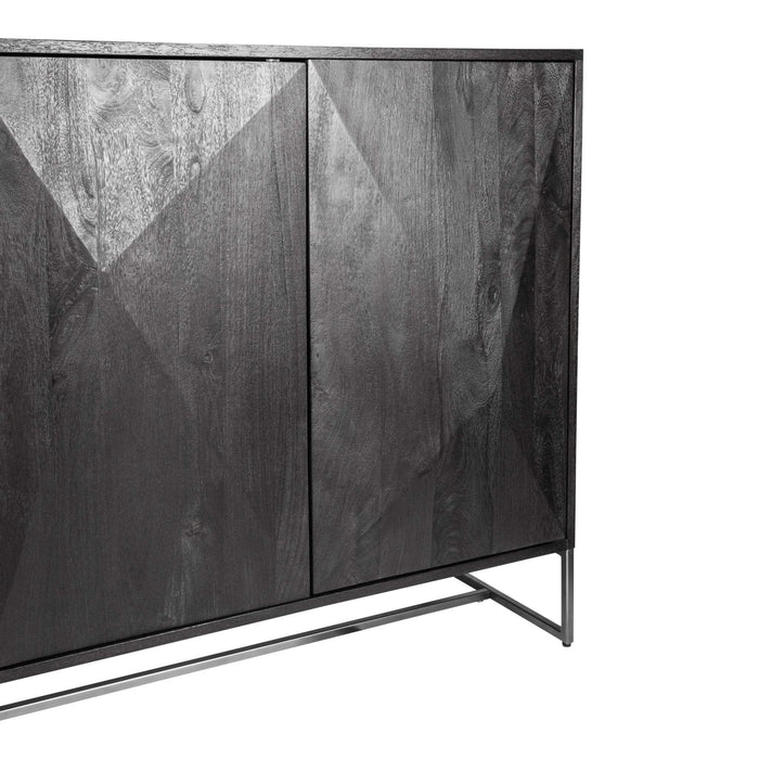 Onyx dressoir 4 drs Black/Black