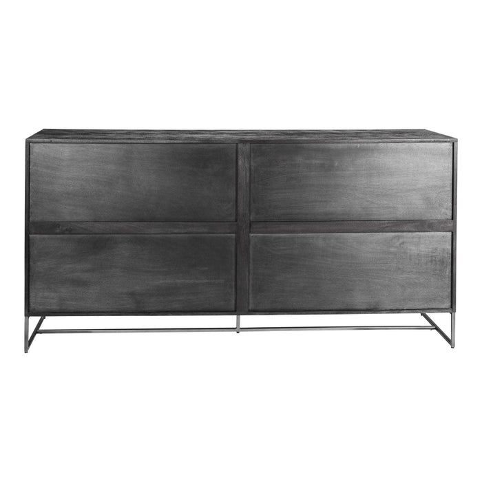 Onyx dressoir 4 drs Black/Black
