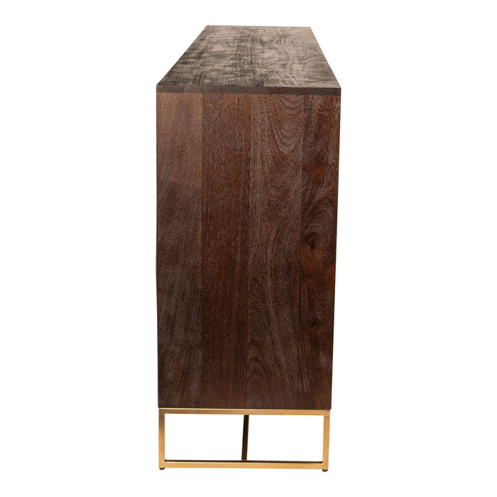 Onyx dressoir 4 drs Brown/Gold