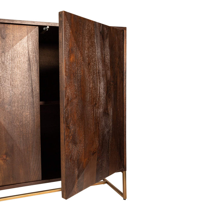 Onyx dressoir 4 drs Brown/Gold