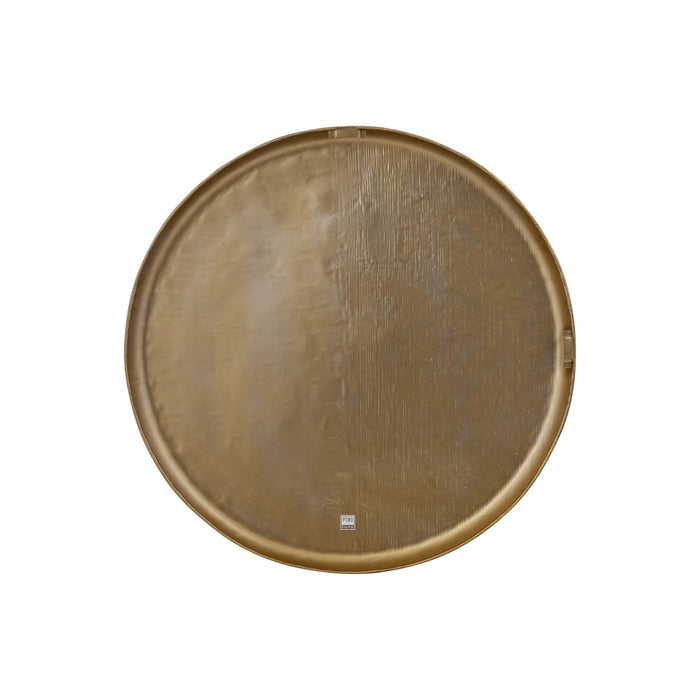 Jowad Antiek Goud alu plaat wandpaneel geribd M