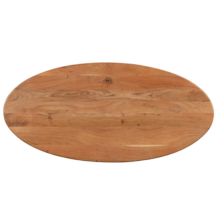 Nemo natuurlijke acaciahouten eettafel ovaal 220cm