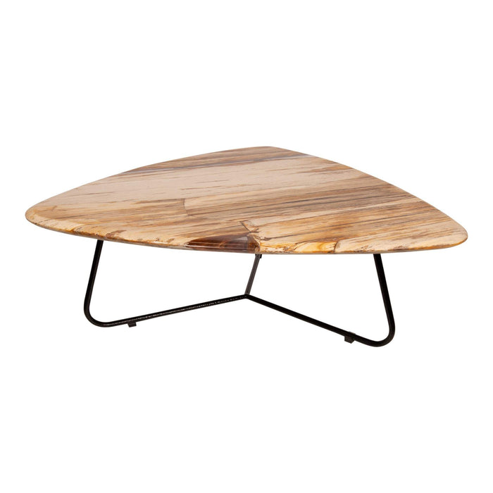 Deeba salontafel versteend hout 95cm