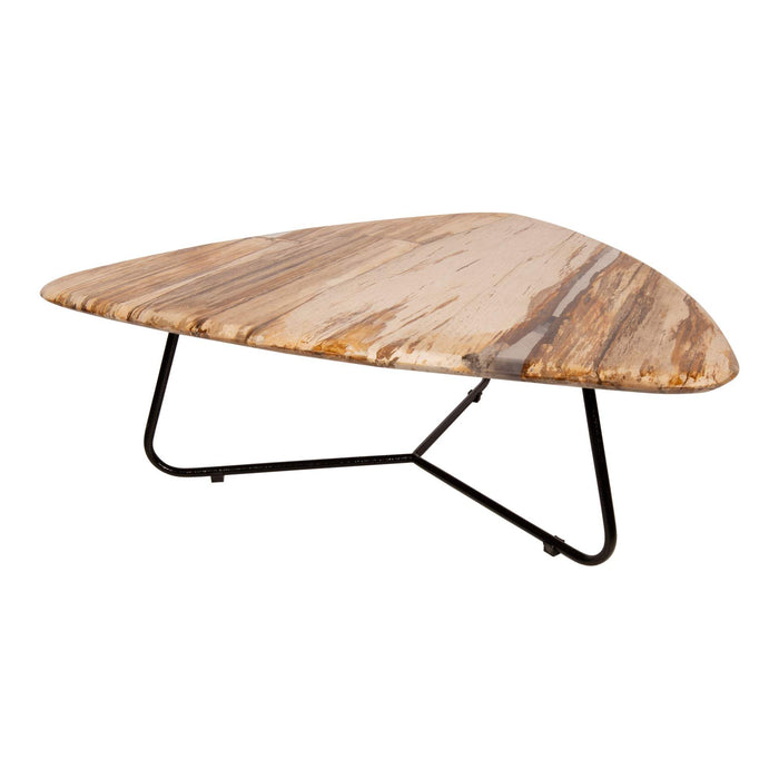 Deeba salontafel versteend hout 95cm
