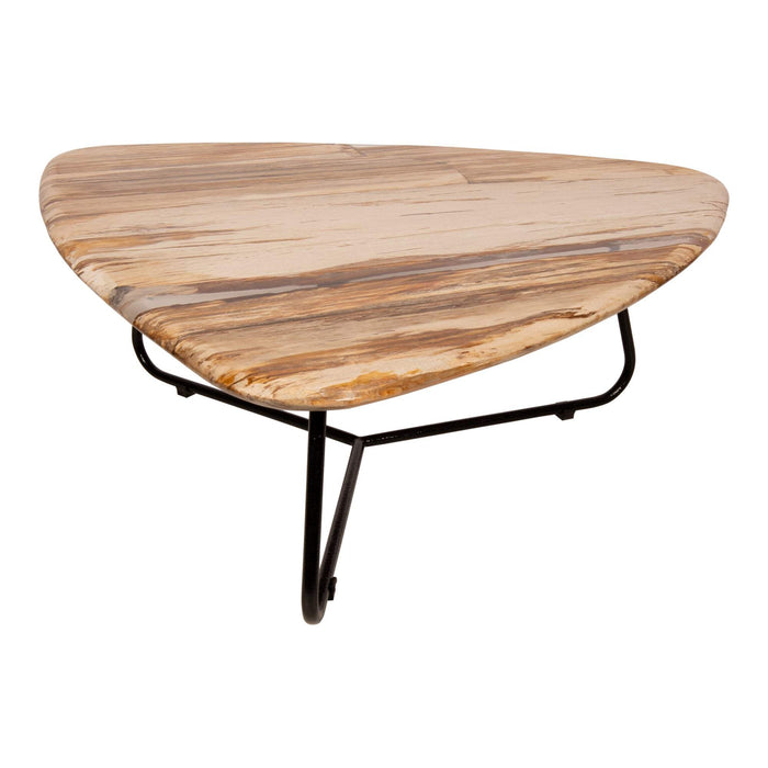 Deeba salontafel versteend hout 95cm