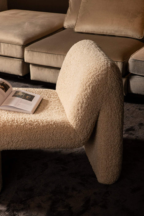 Oslo fauteuil teddy beige
