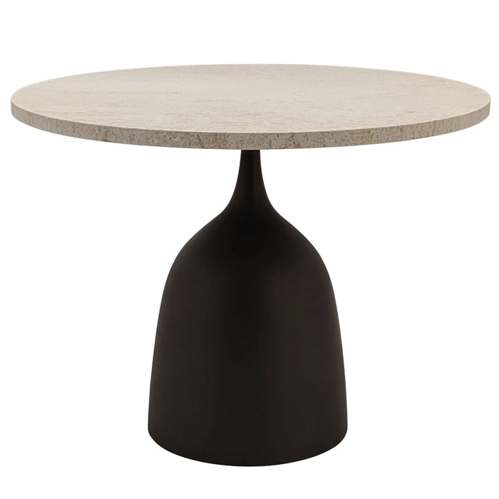 Patras bijzettafel beige marmer
