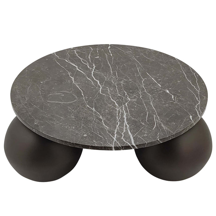 Skippy salontafel bruin marmer