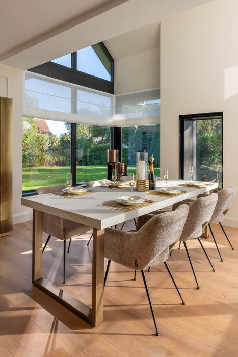 Eettafel Whitebone 235cm