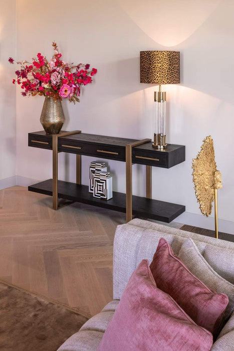 Dressoir Cambon 3-laden Bruin