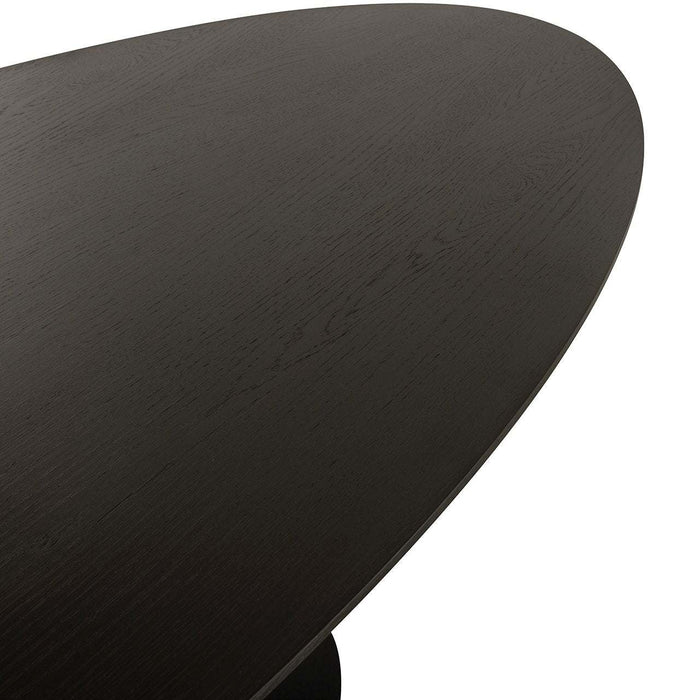 Eettafel Gordon 300 dark coffee