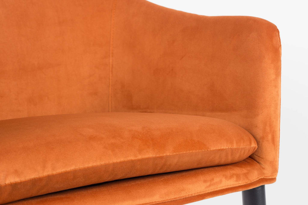 Armstoel Onyx Oranje