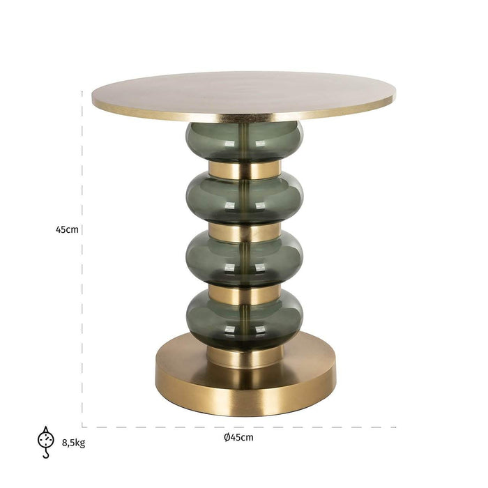 Bijzettafel Dalina green