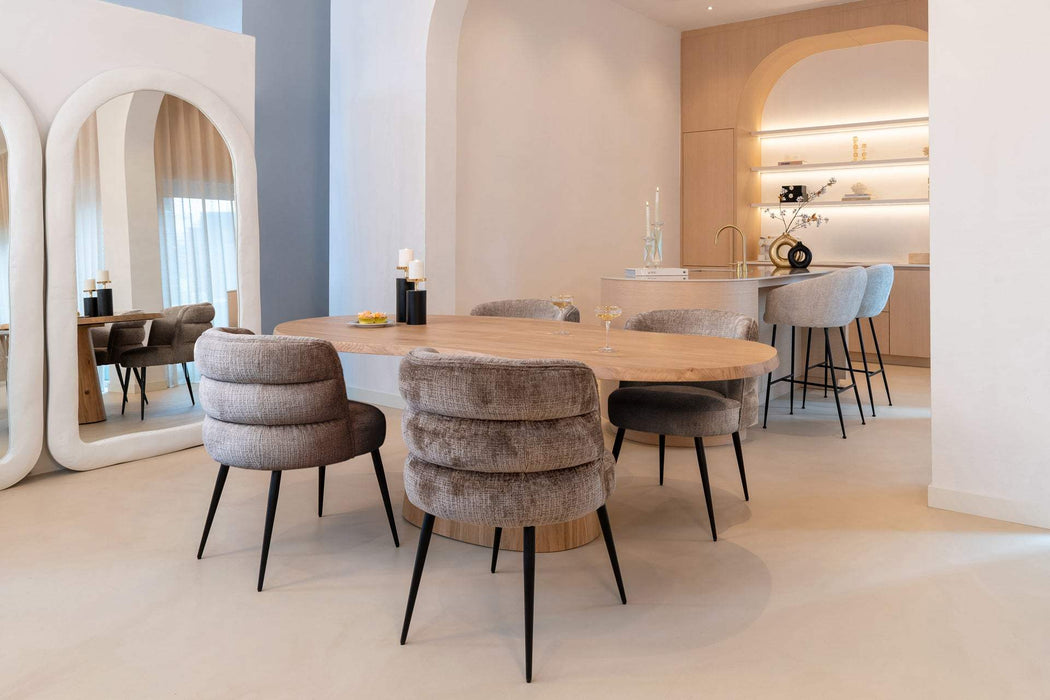 Eettafel Riva 230cm Organisch Naturel