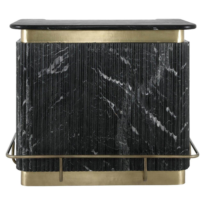 Bar Bombay Marmer Zwart/Goud