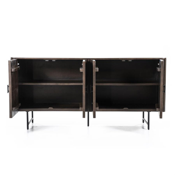 Dressoir Remi 4-drs. - bruin