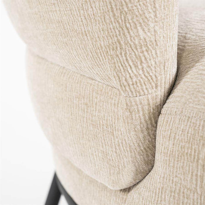 Fauteuil David - taupe Safari