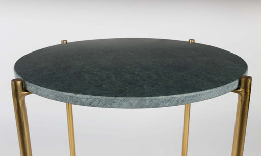 Bijzettafel Moiren marmer groen