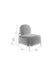 Meeri Fauteuil Teddy Ivoor