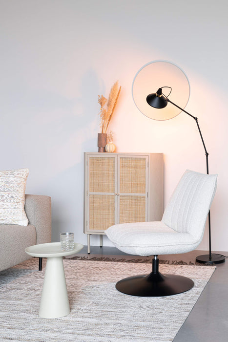 Bernie Fauteuil Gebroken Wit Bouclé