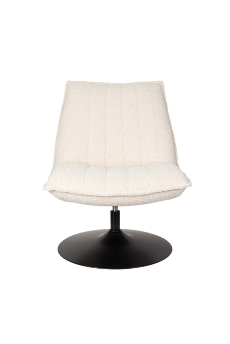 Bernie Fauteuil Gebroken Wit Bouclé