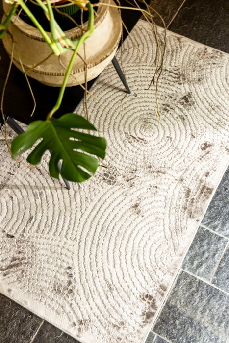 Dots Vloerkleed Bruin 200X300