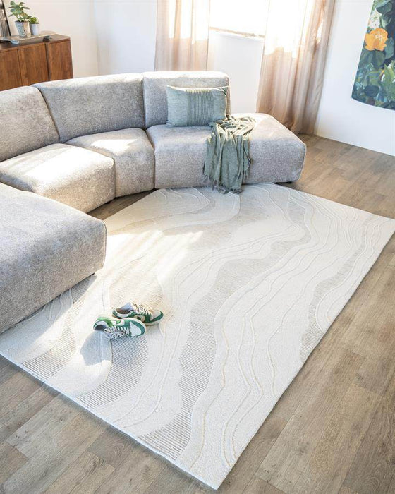 Tapijt Soil 160x230 cm - wit