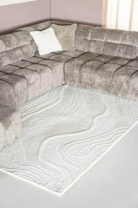 Tapijt Soil 190x290 cm - wit