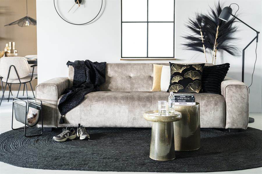 Bijzettafel Glaze - taupe