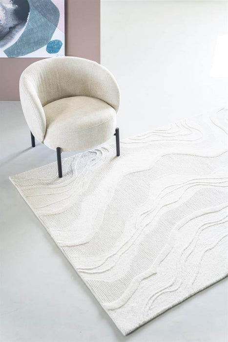 Tapijt Soil 160x230 cm - wit