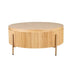Salontafel Belfort 90Ø (Natural oak)