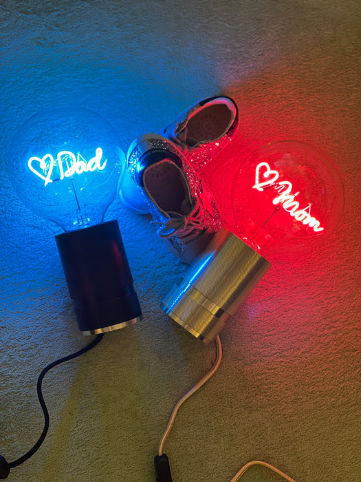 Decolamp "Love Mom" - Bedraad