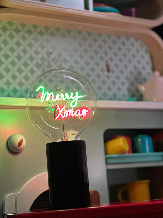 Decolamp “Sans Fil - MERRY XMAS” – Batterij