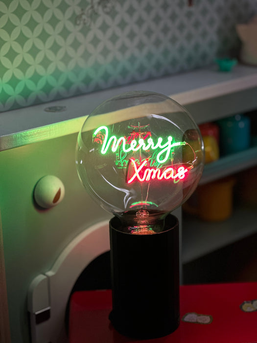 Decolamp “Sans Fil - MERRY XMAS” – Batterij