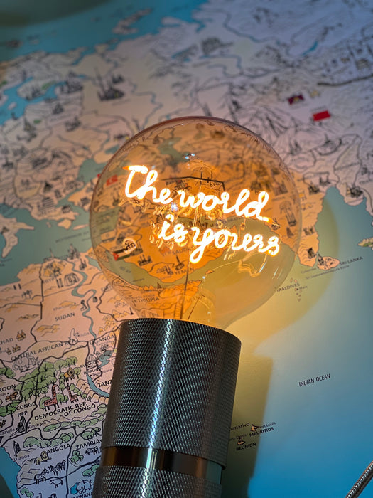 Decolamp "The World is Yours" - Bedraad