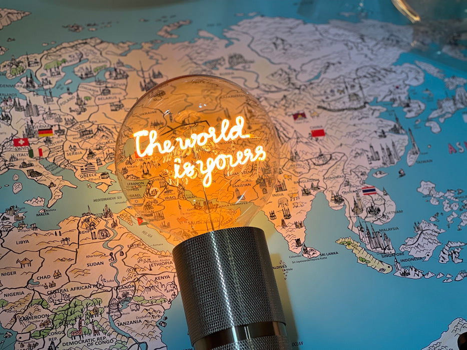 Decolamp "The World is Yours" - Bedraad