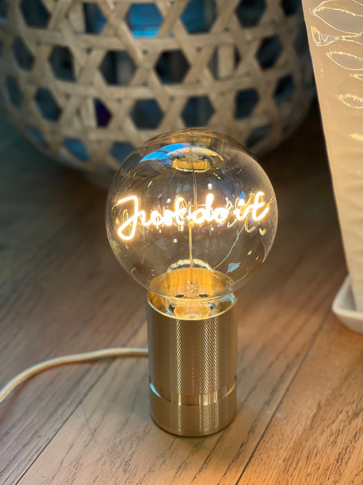 Decolamp "Just Do It" - Bedraad
