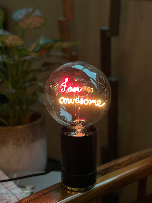 Decolamp "I am Awesome" - Bedraad