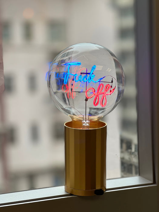 Decolamp “Sans Fil - Fuck Off” – Batterij