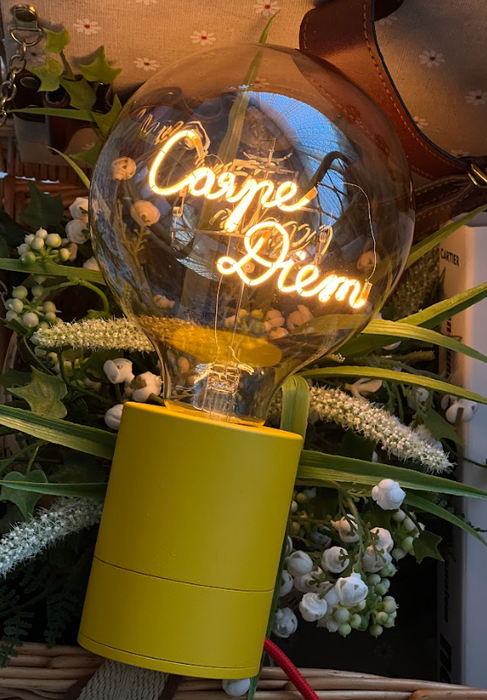Decolamp "Carpe Diem" - Bedraad