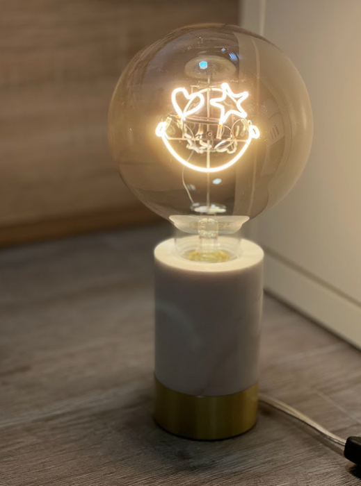 Decolamp "Smiley World - Heart & Star" - Bedraad
