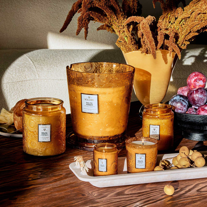 Voluspa Geurkaars Baltic Amber 5 Lonten Jar XL