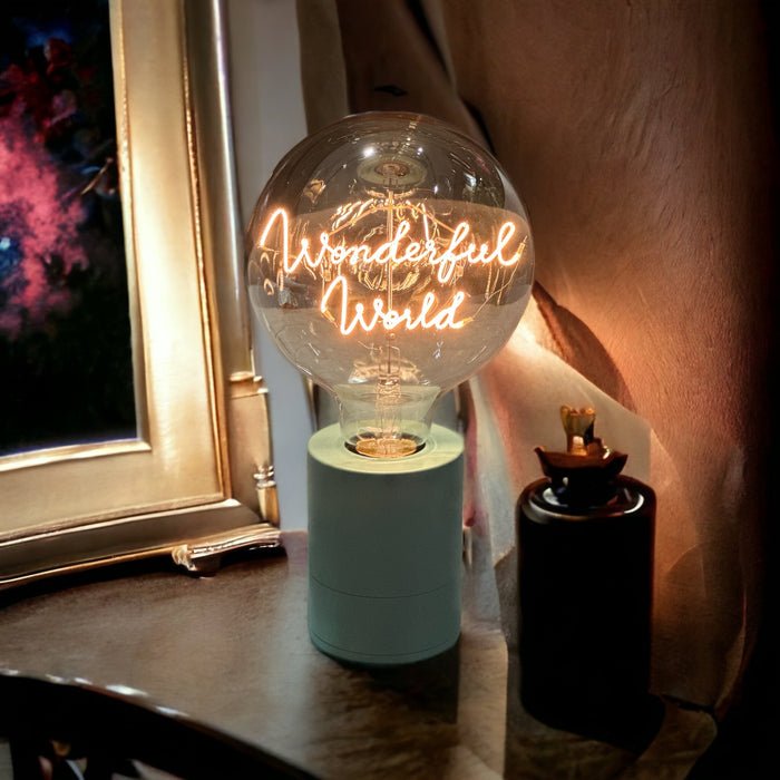 Decolamp "Wonderful World" - Bedraad