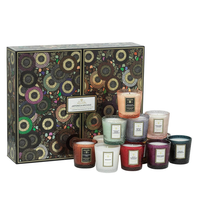 Voluspa Geurkaarsen Japonica Archive 12 St. Gift Set