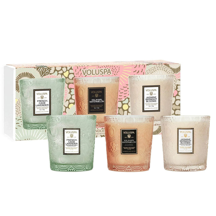 Voluspa Geurkaarsen Home Refresh Demi Trio